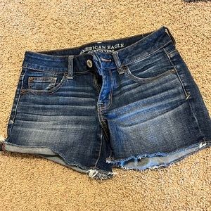 American eagle shortie shorts